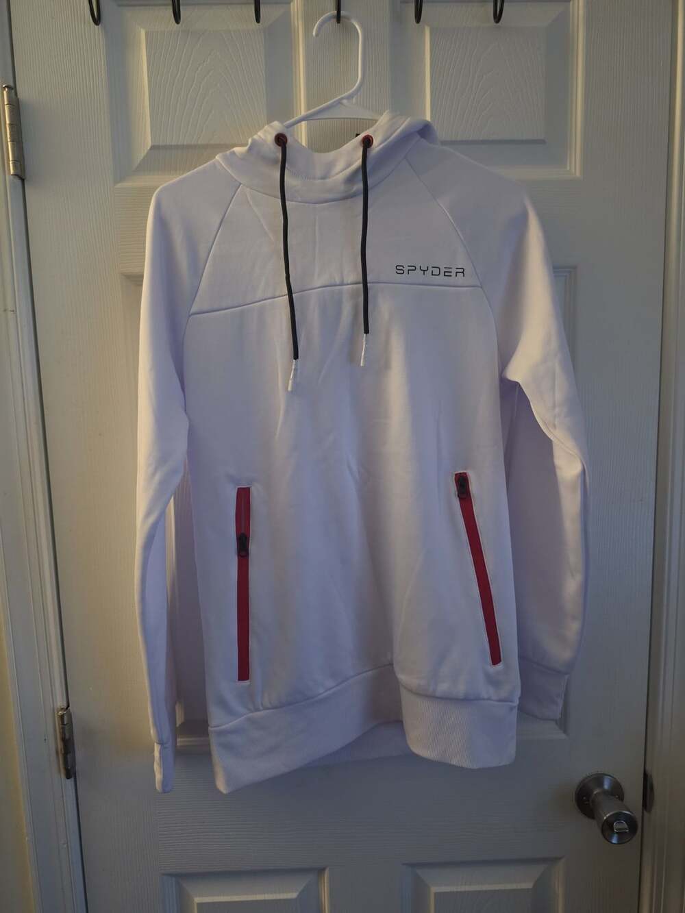 SPYDER White Hoodie
